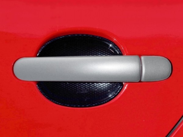 Škoda Roomster - Kryty klik plné, ABS stříbrný (2+2 ks bez zámku)