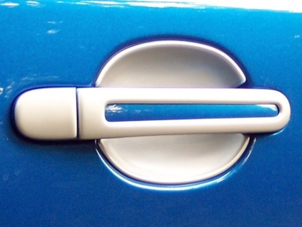 Škoda Octavia I - Kryty pod kliky - velké, ABS stříbrný matný