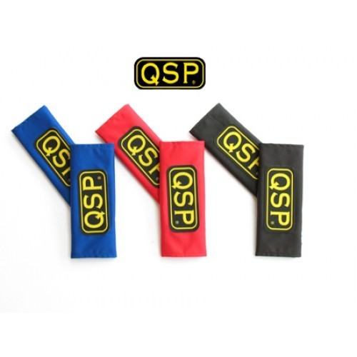 Návleky bezpečnostních pásů QSP - červené 3"