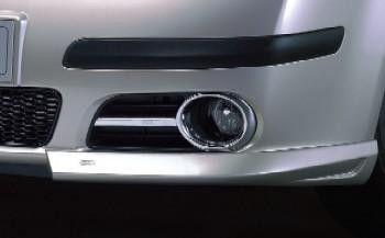 Škoda Fabia Facelift - rámečky mlhových světel, ABS chrom
