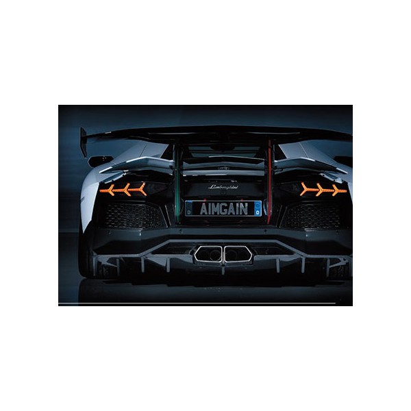 Lamborghini Aventador - zadní podnárazník GT KARBON od AIMGAIN