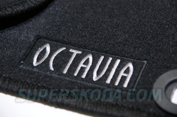 Škoda Octavia - Textilní autokoberce s logem OCTAVIA