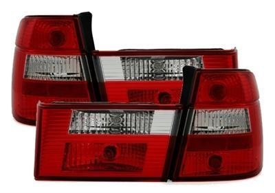 BMW E34 TOURING - Zadní světla Čiré - Červené