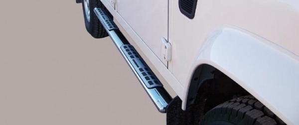 Land Rover Defender 110 - Nerez boční designové nášlapy