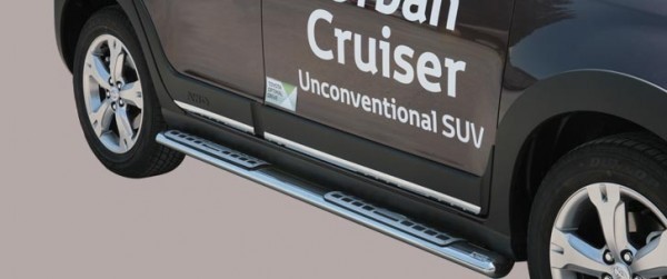 Toyota Urban Cruiser - Nerez boční designové nášlapy