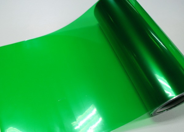 Folie na světla - Zelená 100 x 30cm