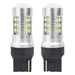 LED žárovka T20 24SMD 3030 W21W CANBUS