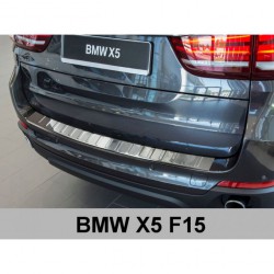 Ochranný panel zadního nárazníku nerez - BMW X5 [F15] (11/2013->)