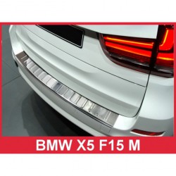 Ochranný panel zadního nárazníku nerez - BMW X5 M F15 (2014->)