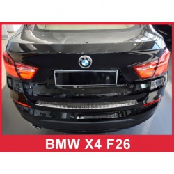 Ochranný panel zadního nárazníku nerez - BMW X4 F26 (04/2014->)