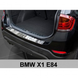 Ochranný panel zadního nárazníku nerez - BMW X1 [E84] Facelift (07/2012 - 10/2015) - 5 dv