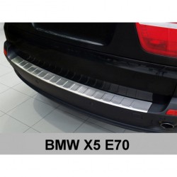 Ochranný panel zadního nárazníku nerez - BMW X5 [E70] (02/2007 - 2011) - předface
