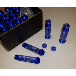 Odlehčené matice kol K-BREAK - Modré M12x1.5