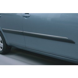 Škoda Roomster - Boční ozdobné lišty, ušlechtilá ocel