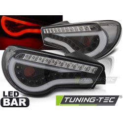 TOYOTA GT86 12-16 - zadní LED světla černá LED BAR