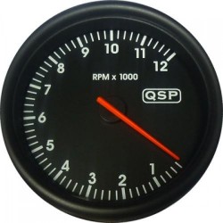 Přídavný budík QSP - Otáčkoměr 12000 rpm Recall