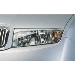 Škoda Fabia - kryty světlometů (mračítka), ABS černý