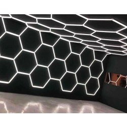 Kompletní LED hexagonové světlo, bílé 6500K - různé velikosti