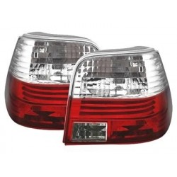VW Golf IV  - zadní lampy červeno/krystalové