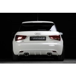 Rieger Tuning spoiler pod originální zadní nárazník pro Audi A1 (8X) 3/5-dvéř. (Sportback), r.v. od