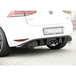 Rieger Tuning vložka zadního nárazníku pro Volkswagen Golf VII 3/5-dvéř. facelift, r.v. od 10/12