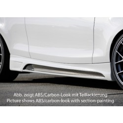 Rieger Tuning boční prahy s prolisem a výřezem pro BMW řady 1 E81/E82/E88 Sedan/Coupé/Cabrio, r.v.
