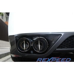Nissan GTR R35 - Karbonový Kryt výfuku od REXPEED