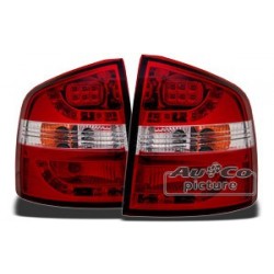 Škoda Octavia II Combi  Zadní čiré lampy LED červené