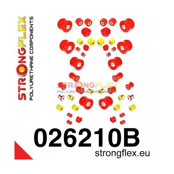 Audi A6 C6 04-11 Quattro&Allroad - kompletní uložení náprav - sada