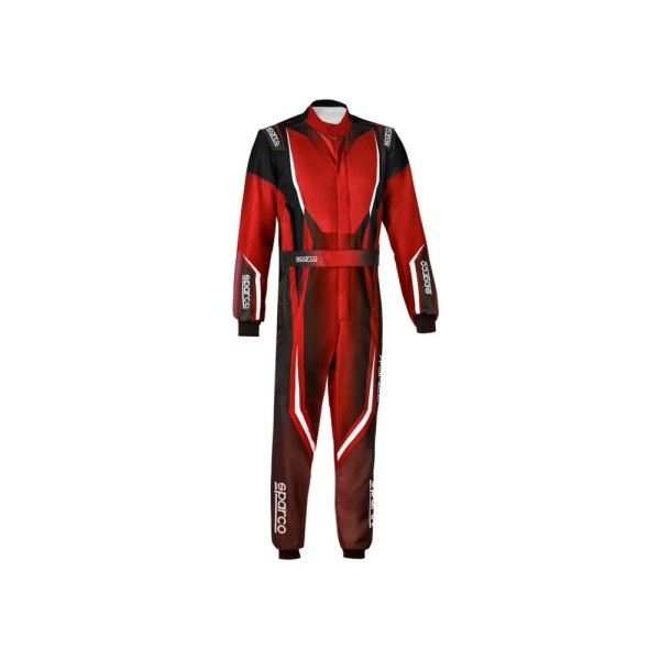 Kartingová kombinéza Sparco Prime K, barva černo-červená