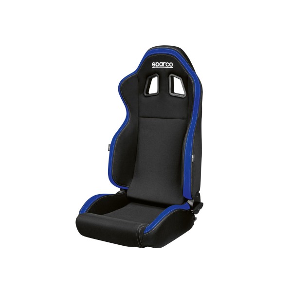 Sparco R100 sportovní polohovatelné sedadlo, barva: černo-modrá