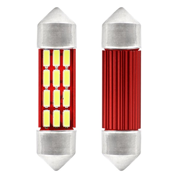 LED žárovka SUFIT 4014 12SMD C5W 36mm 12V/24V