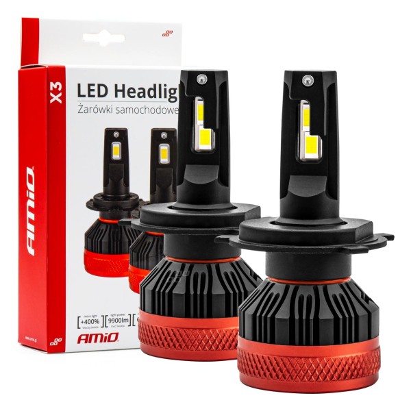 LED žárovky hlavního svícení X3 Series - H4