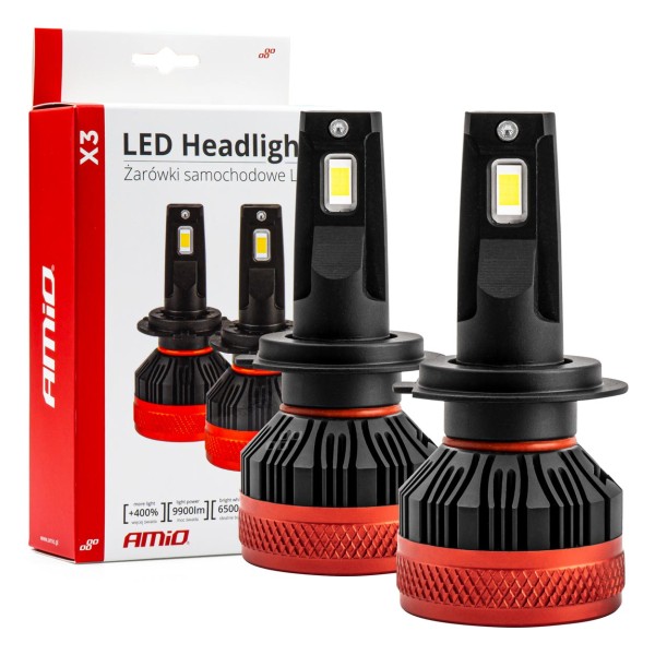 LED žárovky hlavního svícení X3 Series - H7