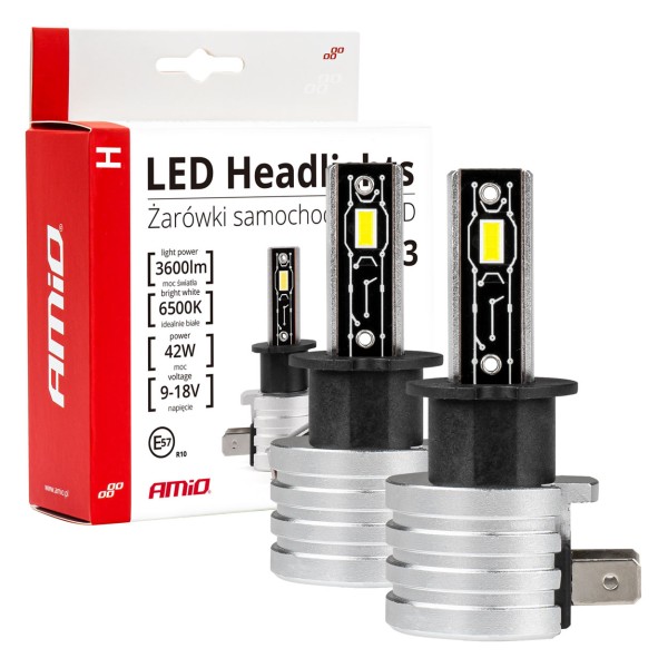 LED žárovky pro hlavní svícení H3 H-mini