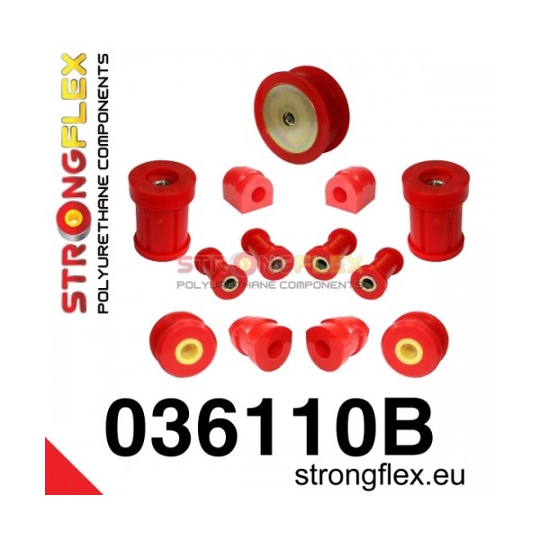 BMW Z3 94-02 - kompletní uložení náprav, Sada