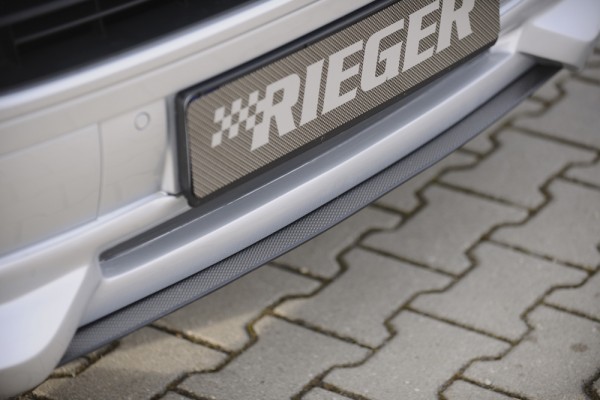 VW T5 - RIEGER lipa pod spoiler pod přední nárazník carbon look
