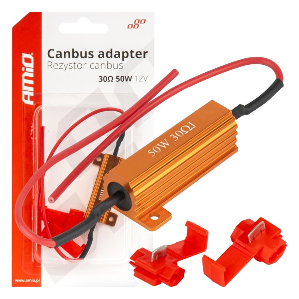 CANBUS rezistor pro LED žárovky 50W/30Ω