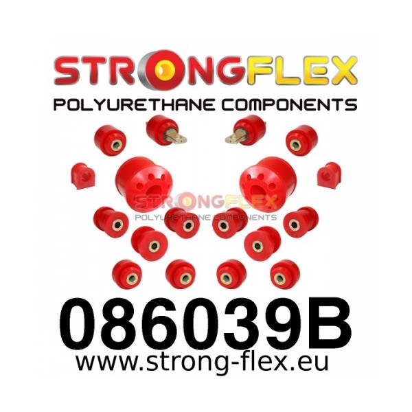 Honda Civic VI 95-00 UK - uložení zadní nápravy, Sada