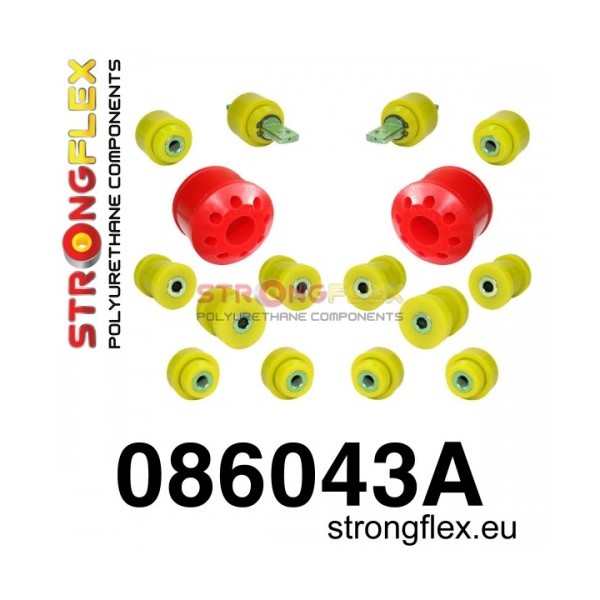 Honda Civic V 91-95 - uložení zadní nápravy, Sada - SPORT