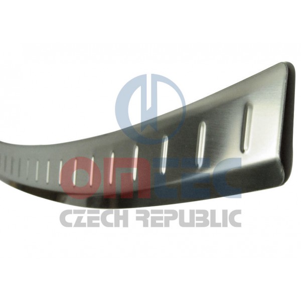 Audi Q7 2006+ - NEREZ ochranný panel zadního nárazníku RS6 BRUSHED