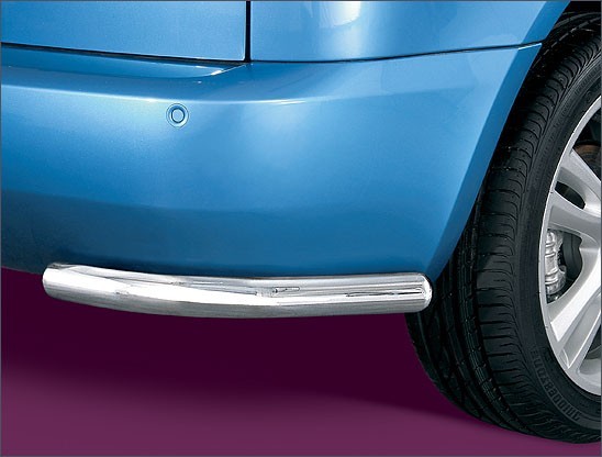 Škoda Roomster - Nerezová rohy zadního nárazníku