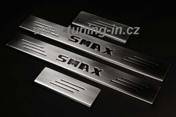 Ford S-Max - NEREZ (!) chrom prahové lišty - OMSA LINE
