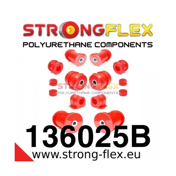 Opel Astra F 91-98 - přední & zadní uložení náprav - Kompletní 16-24mm, Sada