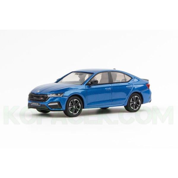 Model 1:43 Škoda Octavia IV RS sedan RACE BLUE (F5W)