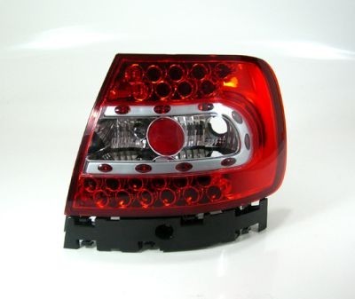 Audi A4 B5 Zadní světla LED provedení Červené