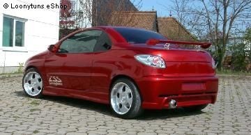 Peugeot 206 - Zadní nárazník CC