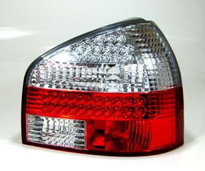 Audi A3 8L - Zadní světla provedení LED RED krystal