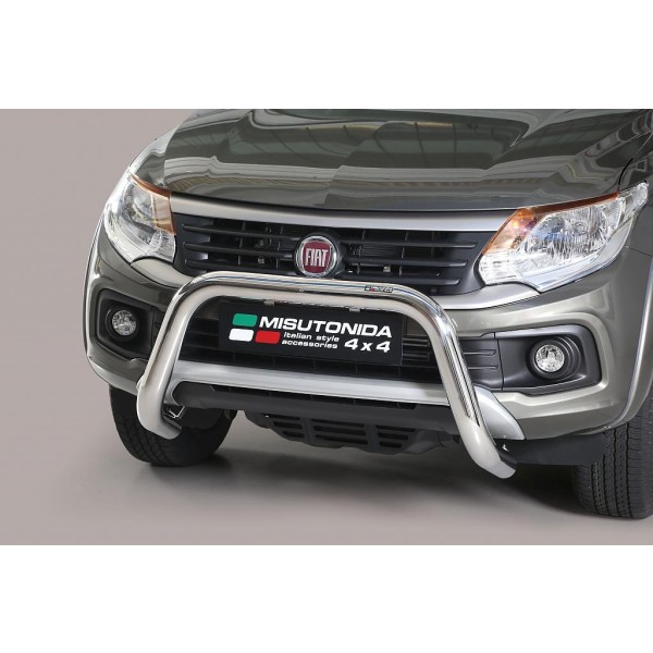 Fiat Fullback nerezový přední ochranný rám 76mm