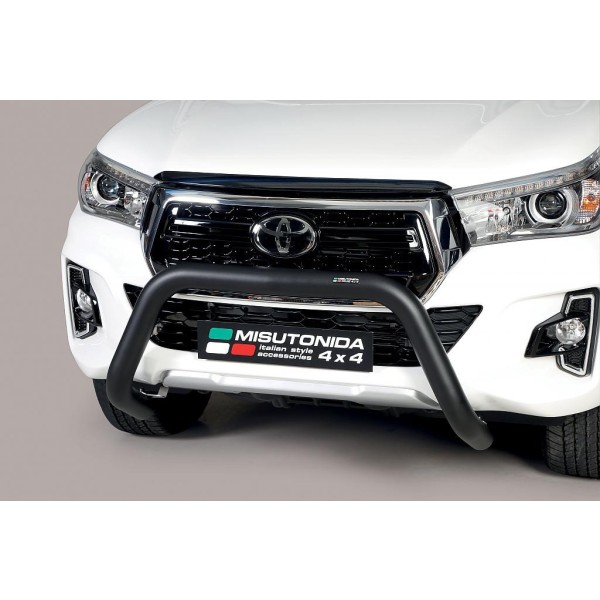 Toyota Hilux VIII nerezový přední ochranný rám 76mm